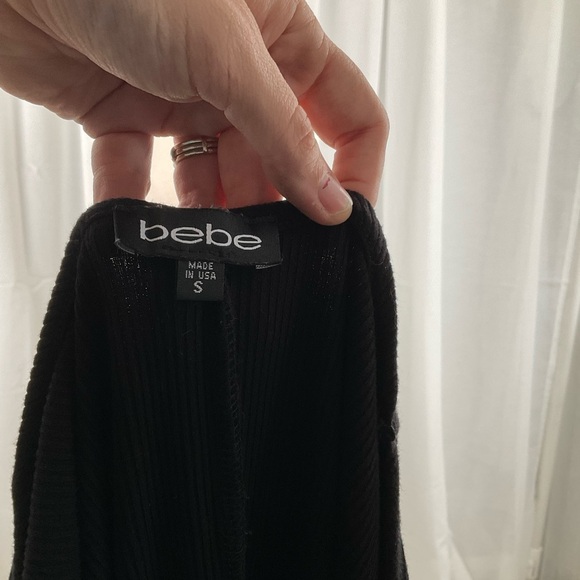 Bebe Calf Leg Dress Short Sleeve - Picture 3 of 3